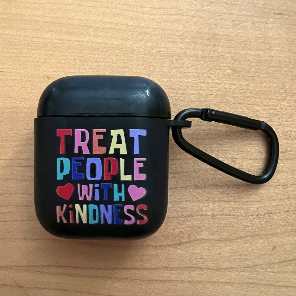 Harry Styles Inspired “Treat People With Kindness” AirPods Case w Keychain